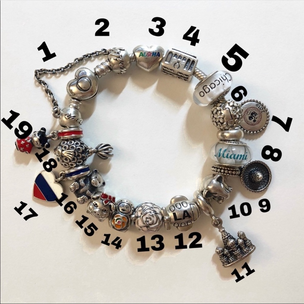 Pandora charms set